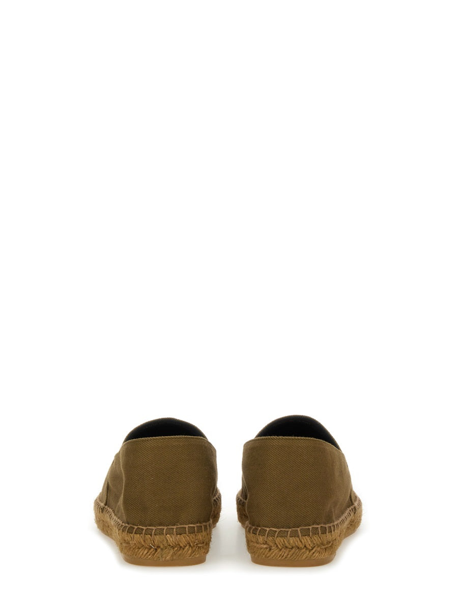 Saint Laurent Men Cotton Gabardine Espadrille SAINT LAURENT