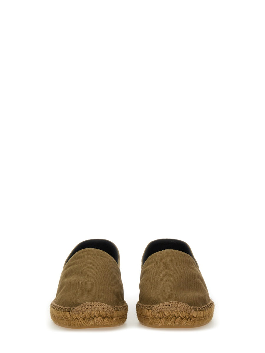 Saint Laurent Men Cotton Gabardine Espadrille SAINT LAURENT