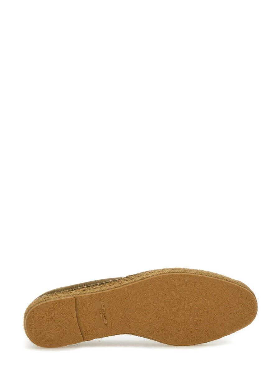 Saint Laurent Men Cotton Gabardine Espadrille SAINT LAURENT