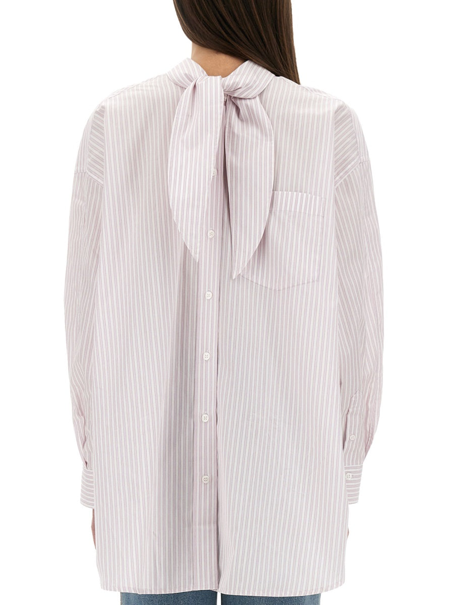 Victoria Beckham Women Blouse With Knotted Collar VICTORIA BECKHAM