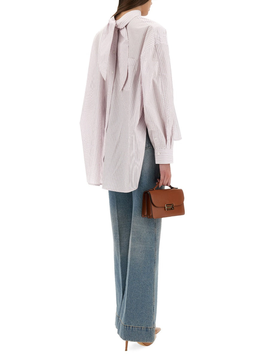 Victoria Beckham Women Blouse With Knotted Collar VICTORIA BECKHAM