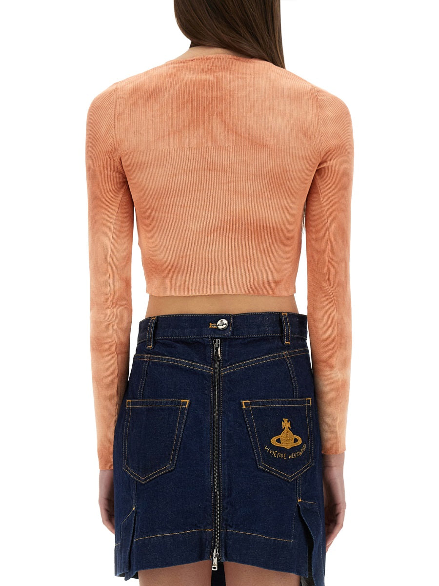 Vivienne Westwood Women "Bea Cropped" Top VIVIENNE WESTWOOD