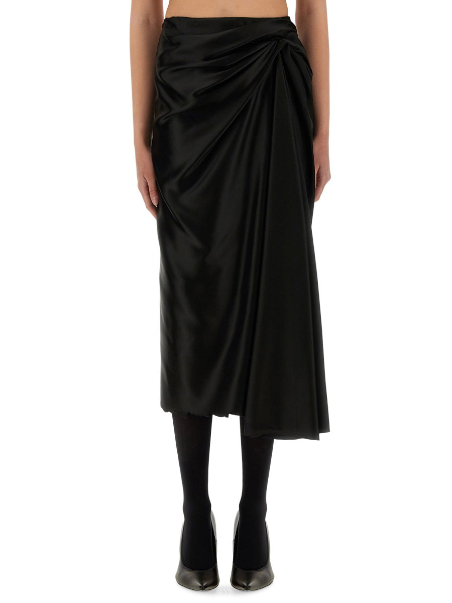 Balenciaga Women Draped Skirt BALENCIAGA