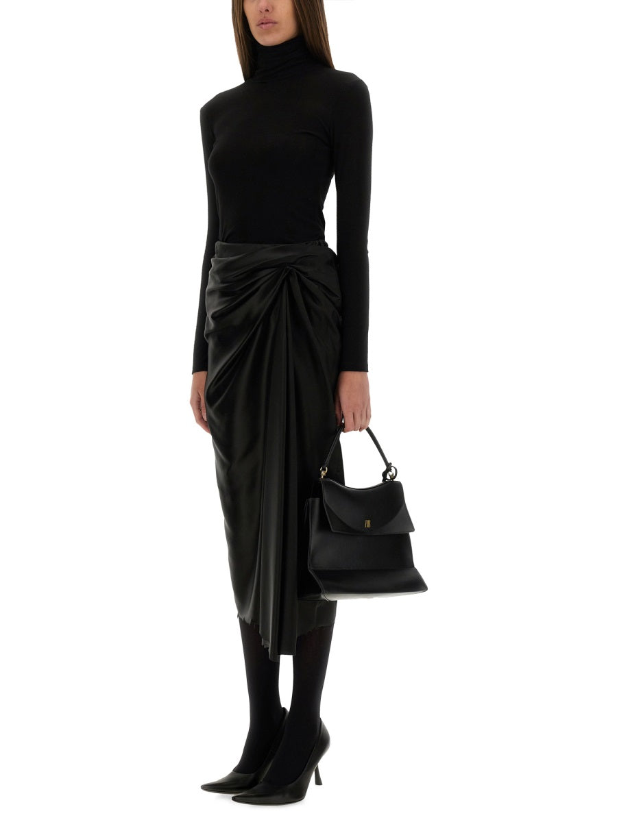 Balenciaga Women Draped Skirt BALENCIAGA