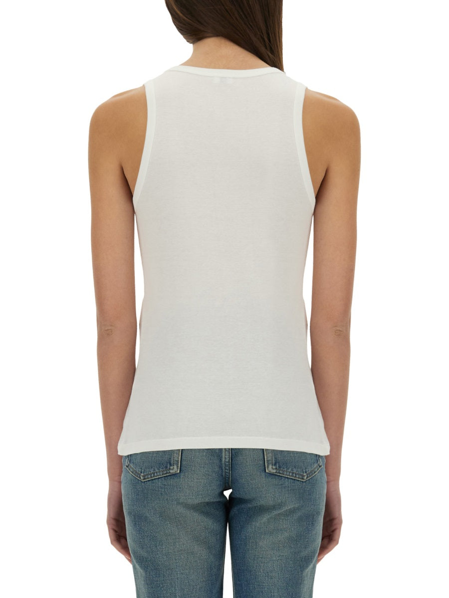 Saint Laurent Women Tank Top "Cassandras" SAINT LAURENT