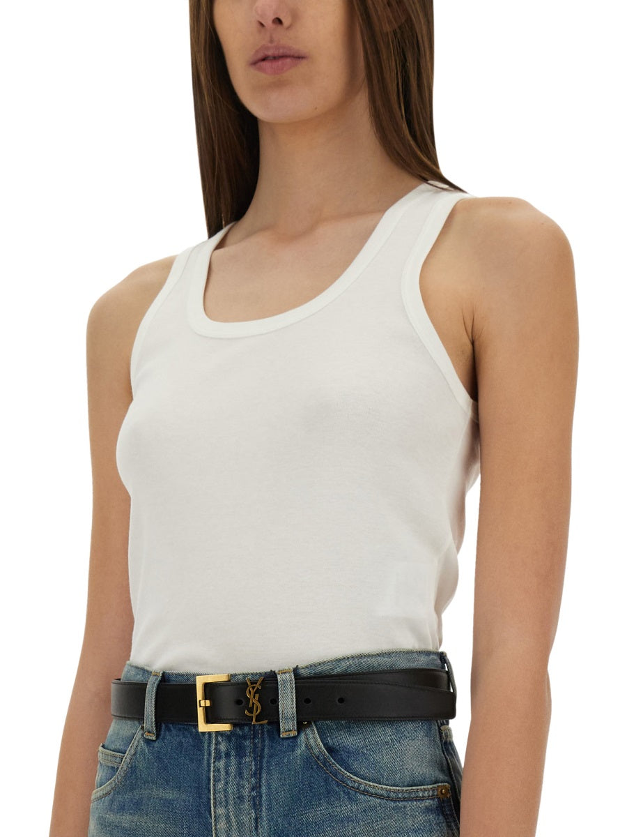 Saint Laurent Women Tank Top "Cassandras" SAINT LAURENT