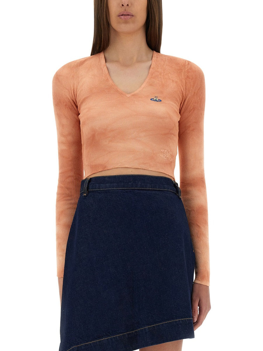 Vivienne Westwood Women "Bea Cropped" Top VIVIENNE WESTWOOD