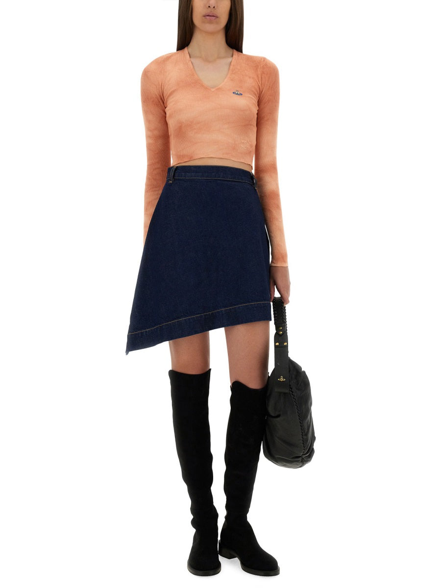 Vivienne Westwood Women "Bea Cropped" Top VIVIENNE WESTWOOD