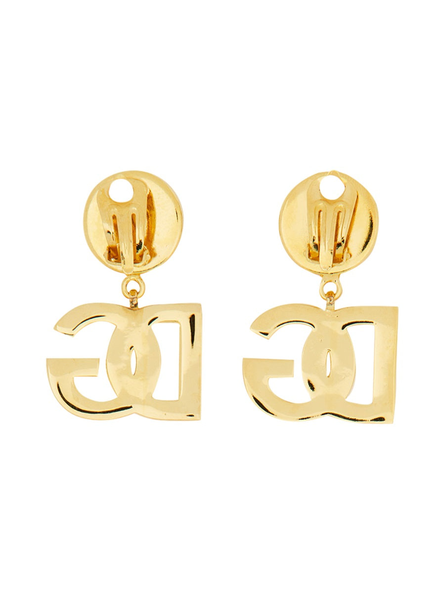 Dolce & Gabbana Women Orecchini Con Logo Dg DOLCE & GABBANA