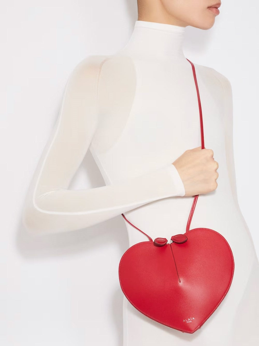 Alaia Women Le Cœur Bag In Calfskin ALAIA