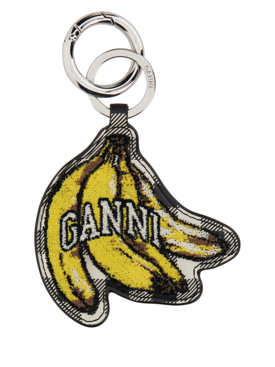 Ganni Women Keychain "Banana" GANNI