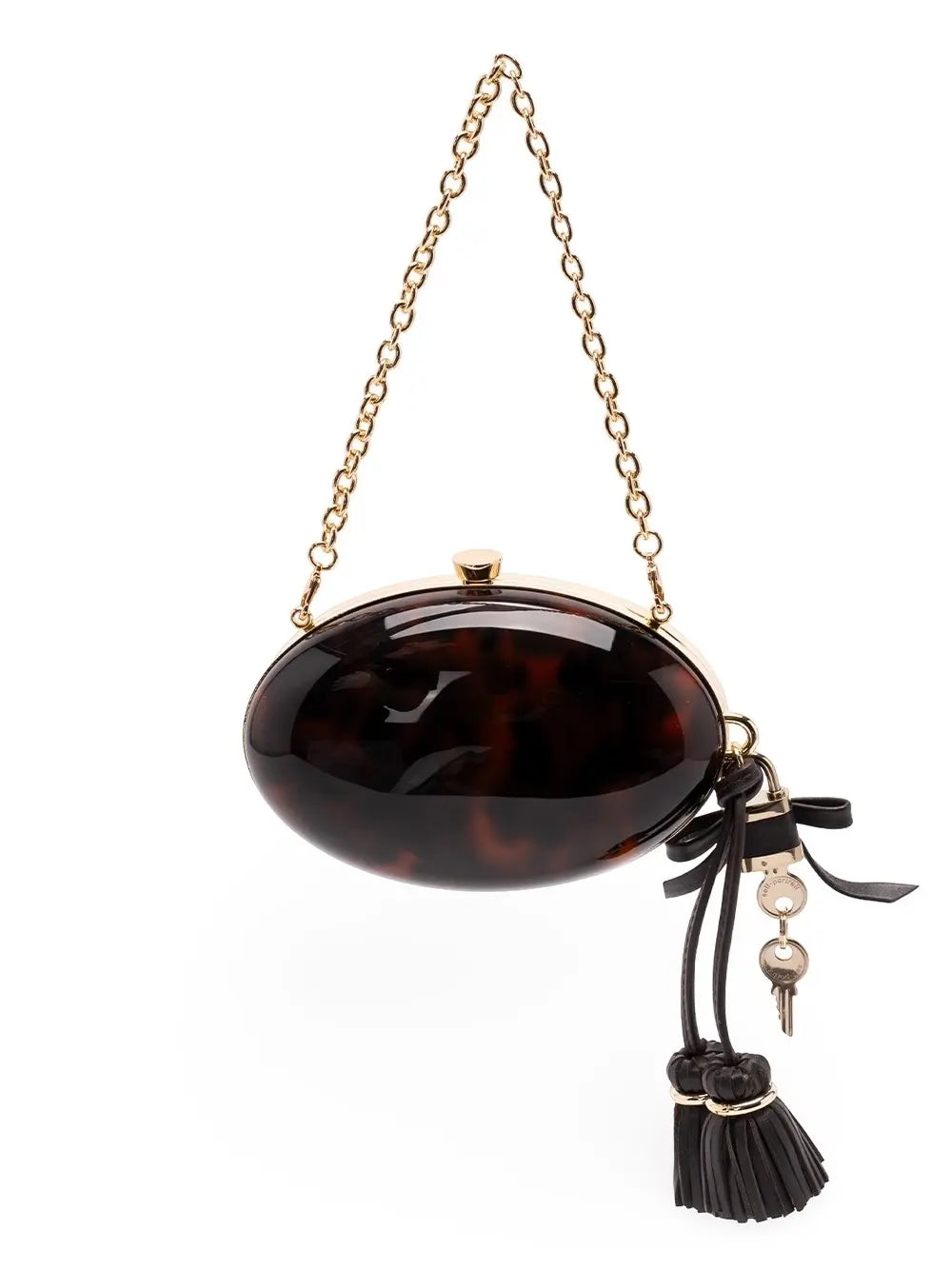 Self-Portrait Women Resin Oval Clutch SELF-PORTRAIT
