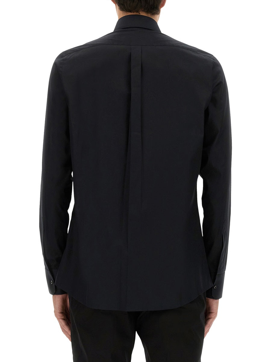 Dolce & Gabbana Men Gold Fit Cotton Shirt DOLCE & GABBANA