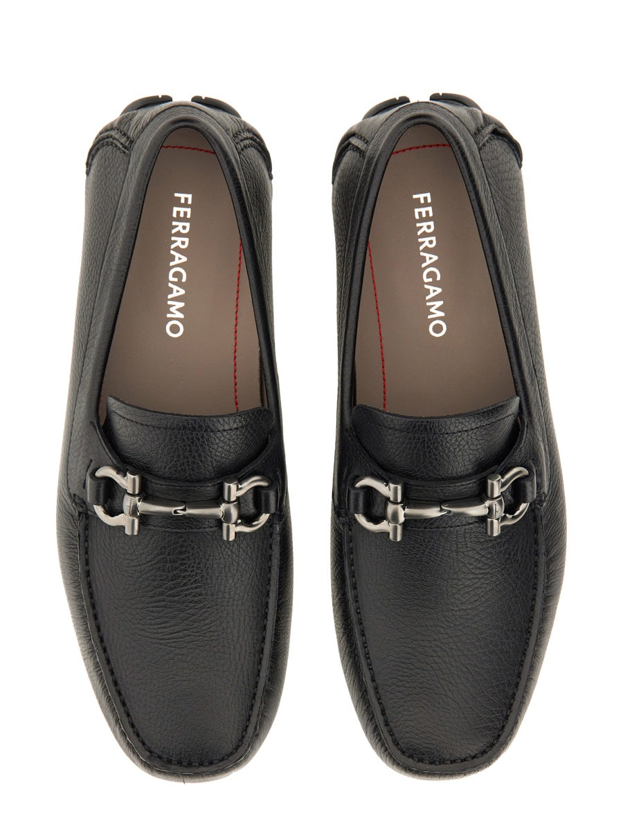 Ferragamo Men Moccasin Gancini FERRAGAMO