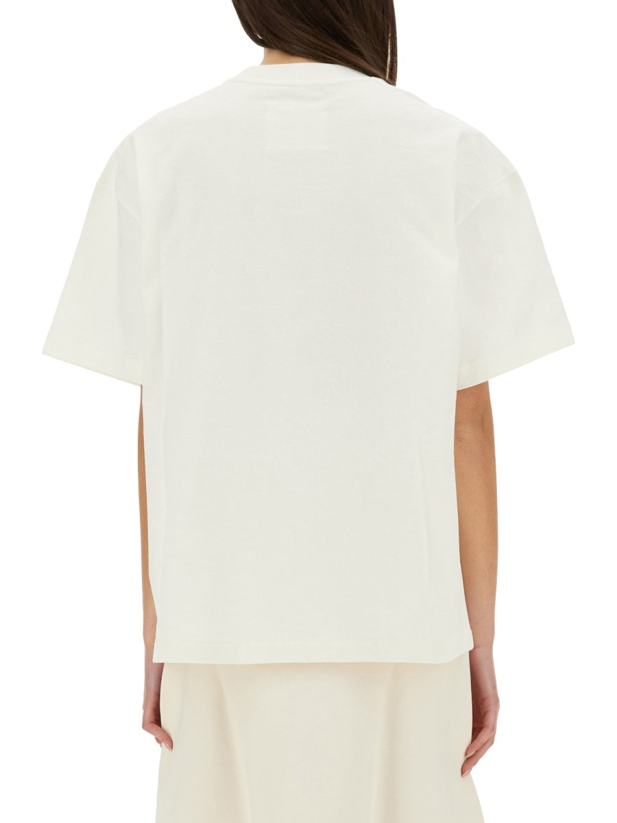 Jil Sander Women T-Shirt With Logo JIL SANDER