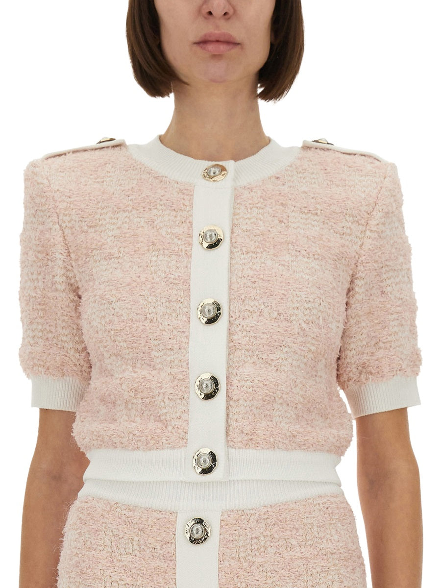 Balmain Women Tweed Cardigan BALMAIN