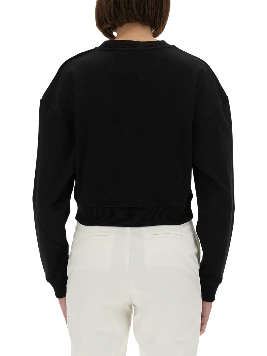 Balmain Women Sweatshirt With Logo Print BALMAIN
