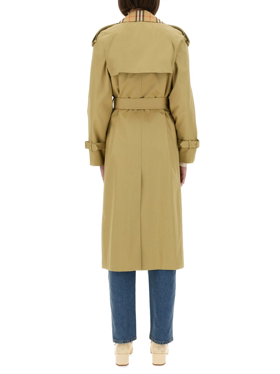 Burberry Women Long "Castleford" Trench Coat BURBERRY