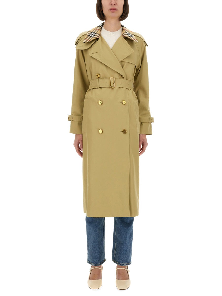 Burberry Women Long "Castleford" Trench Coat BURBERRY