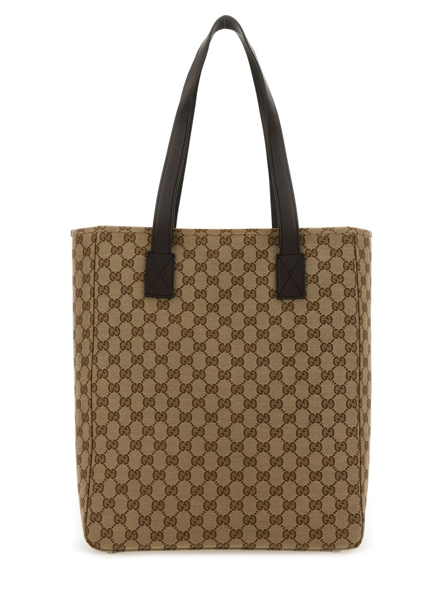 Gucci Men Fabric Shopping Bag Gg Medium GUCCI