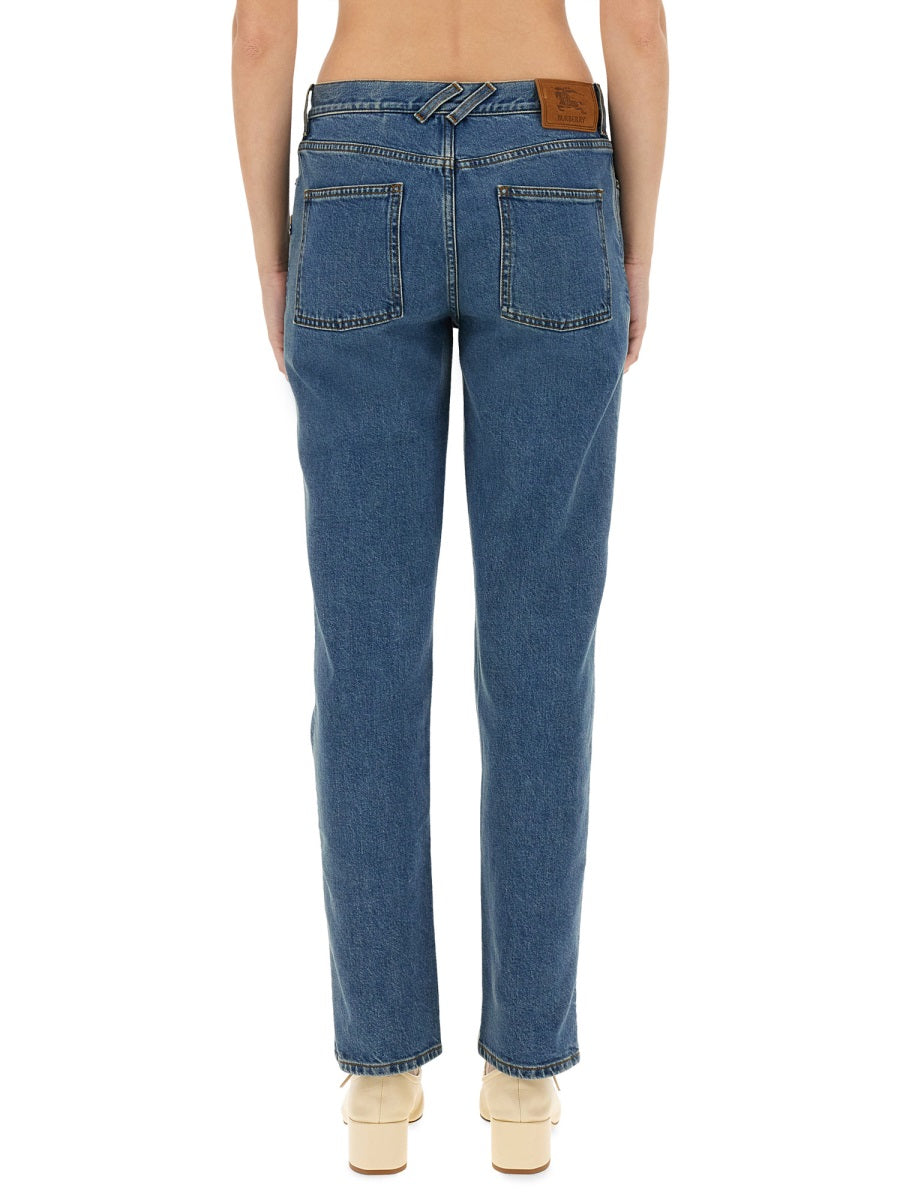 Burberry Women Straight Fit Jeans BURBERRY