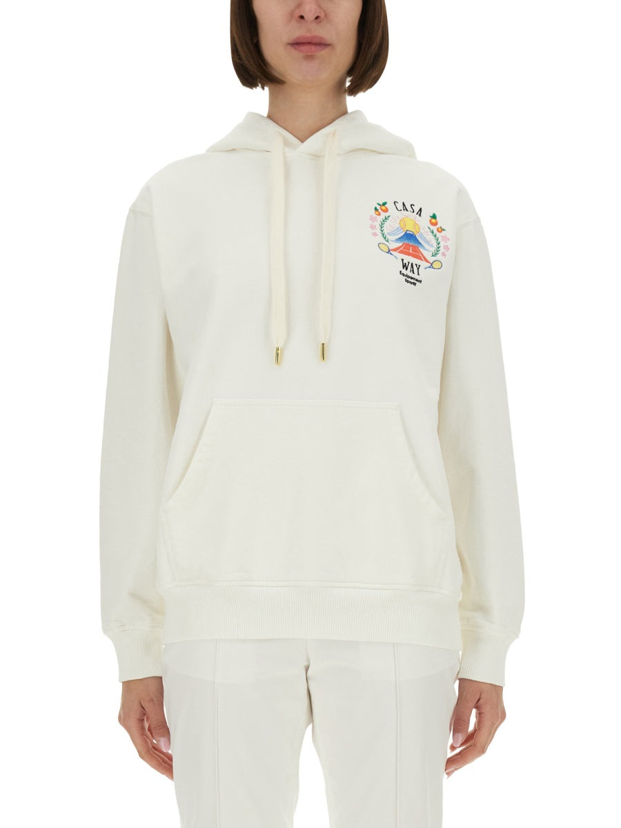 Casablanca Women "Casaway Mountain" Sweatshirt CASABLANCA
