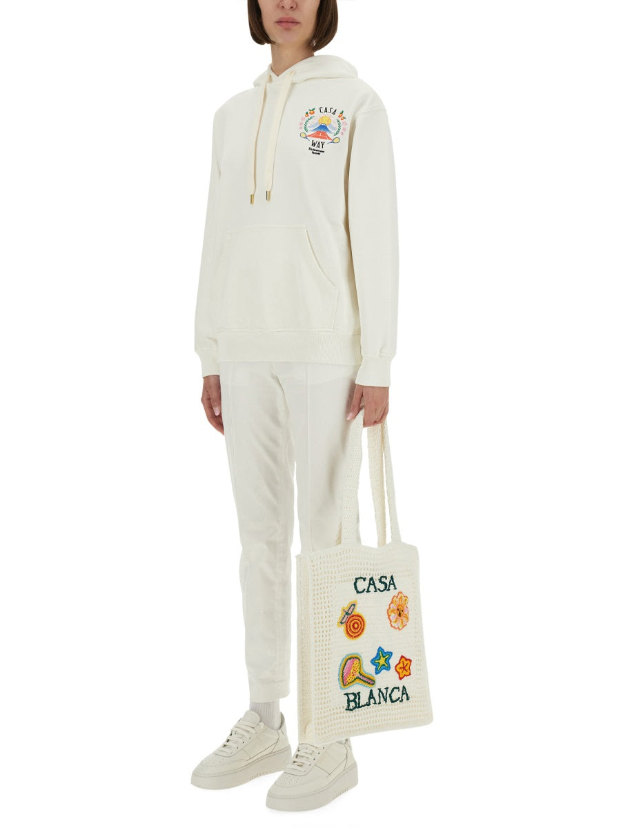 Casablanca Women "Casaway Mountain" Sweatshirt CASABLANCA