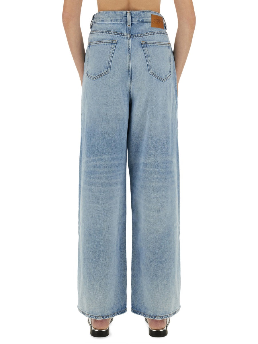 Ganni Women Jeans Baggy GANNI