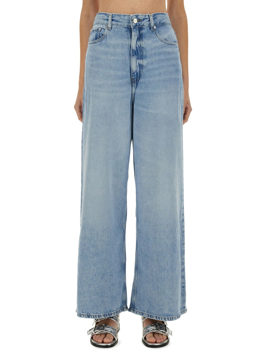 Ganni Women Jeans Baggy GANNI