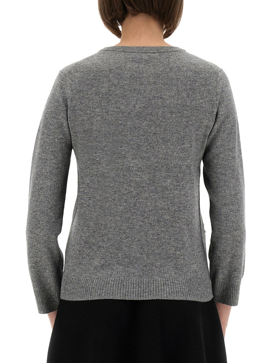 Ganni Women Jacquard Cashmere Cardigan GANNI