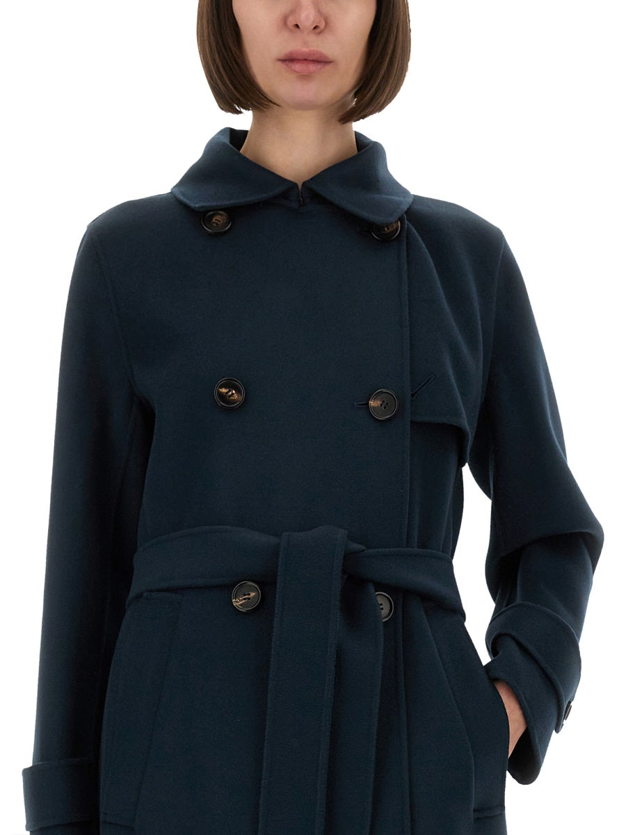 S Max Mara Women Double-Breasted Coat "Sem" S MAX MARA
