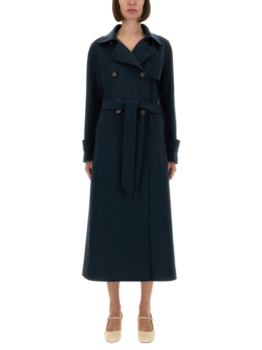 S Max Mara Women Double-Breasted Coat "Sem" S MAX MARA