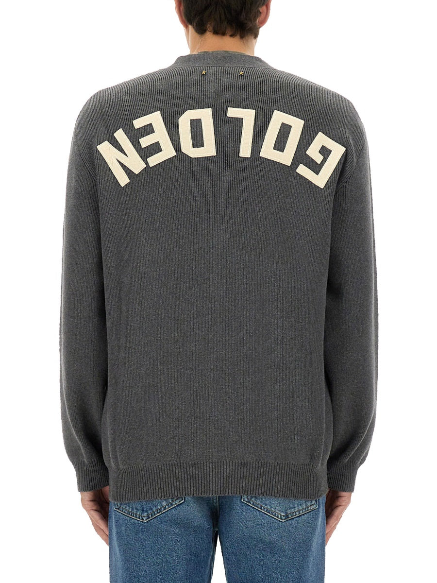 Golden Goose Men Logo Lapel Cardigan GOLDEN GOOSE