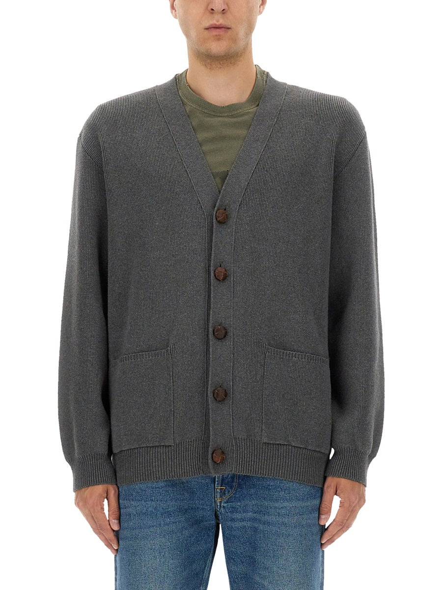 Golden Goose Men Logo Lapel Cardigan GOLDEN GOOSE