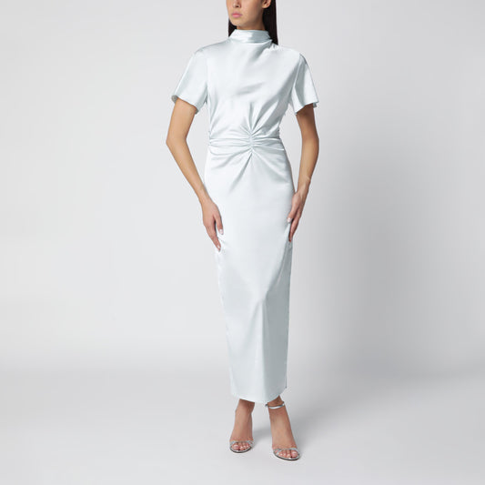 Rotate Ice Flow Ruched Midi Dress Women