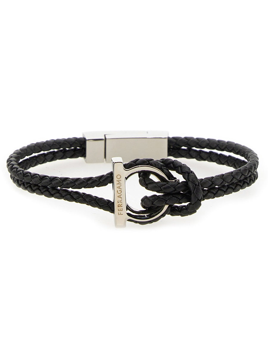 Ferragamo Men Bracciale "Gancini" FERRAGAMO