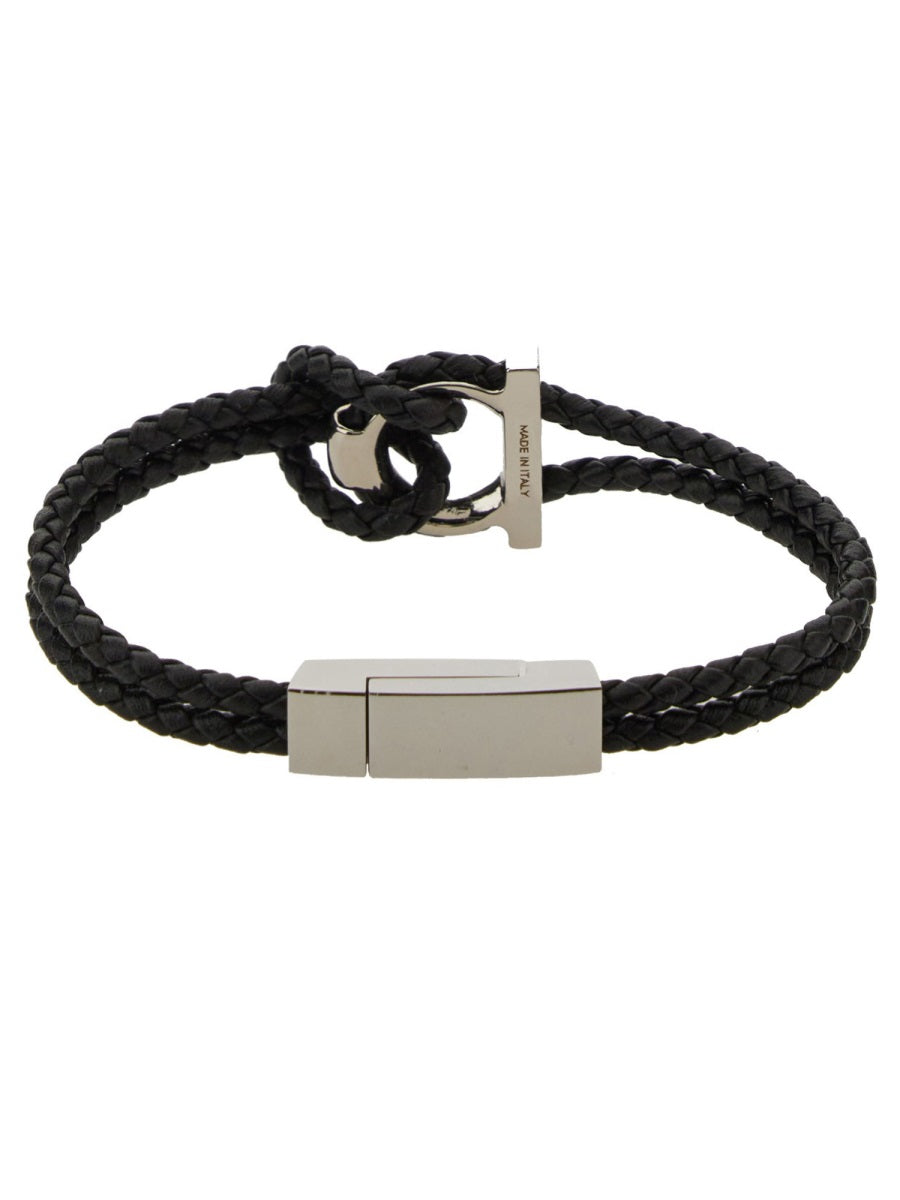 Ferragamo Men Bracciale "Gancini" FERRAGAMO