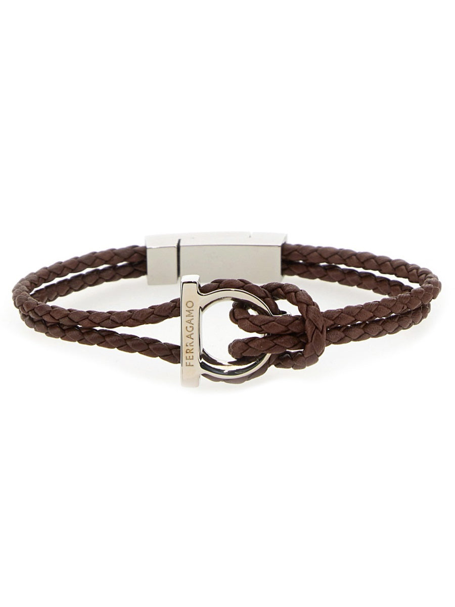Ferragamo Men Bracciale "Gancini" FERRAGAMO