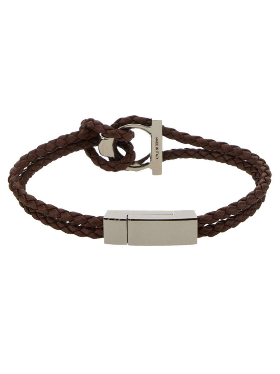 Ferragamo Men Bracciale "Gancini" FERRAGAMO