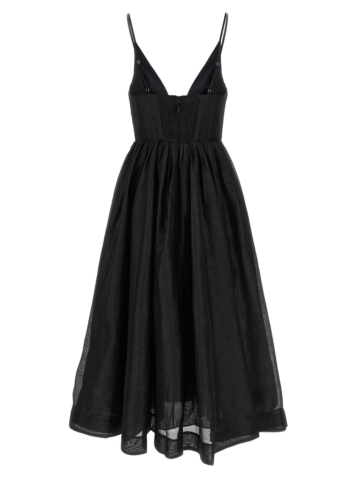 Zimmermann Women 'Illustration V Neck Midi' Dress ZIMMERMANN