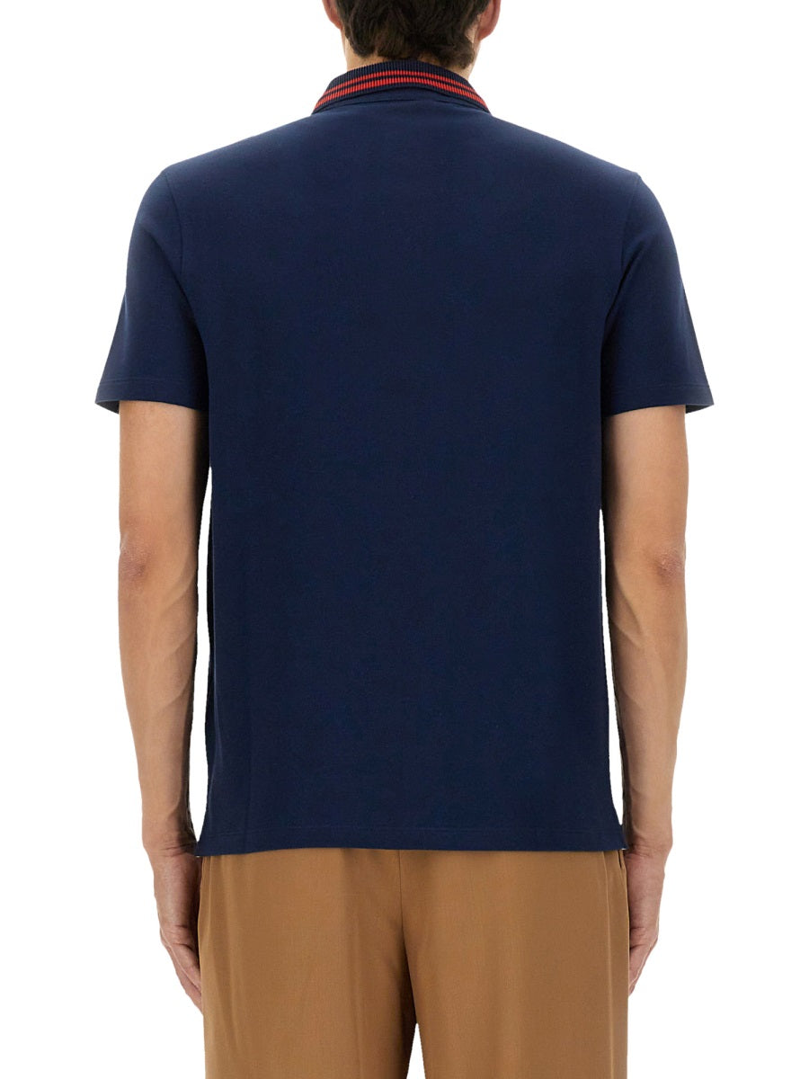 Valentino Men Polo Shirt With Vg Embroidery VALENTINO