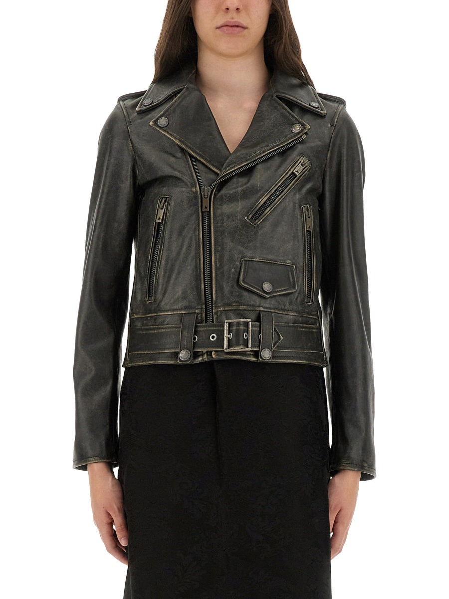 Golden Goose Women Chiodo In Pelle GOLDEN GOOSE