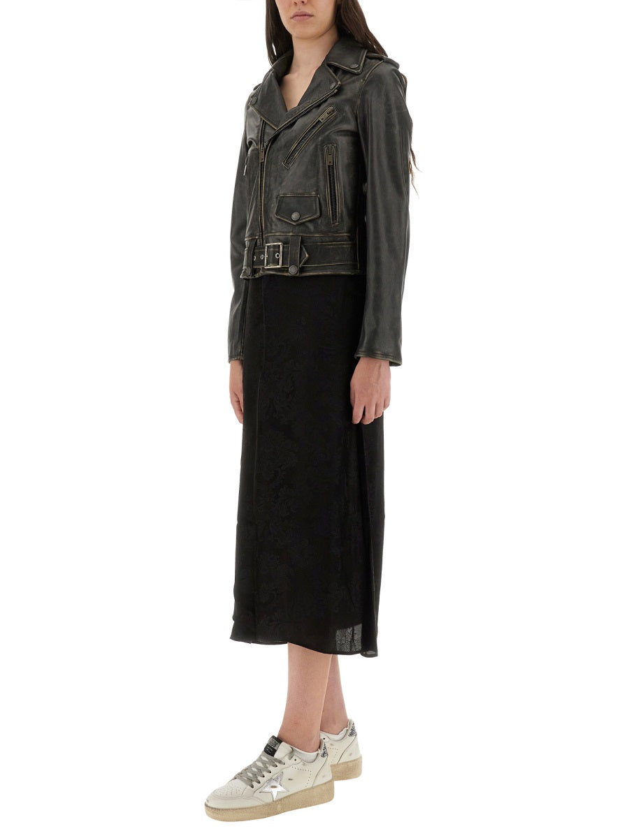 Golden Goose Women Chiodo In Pelle GOLDEN GOOSE