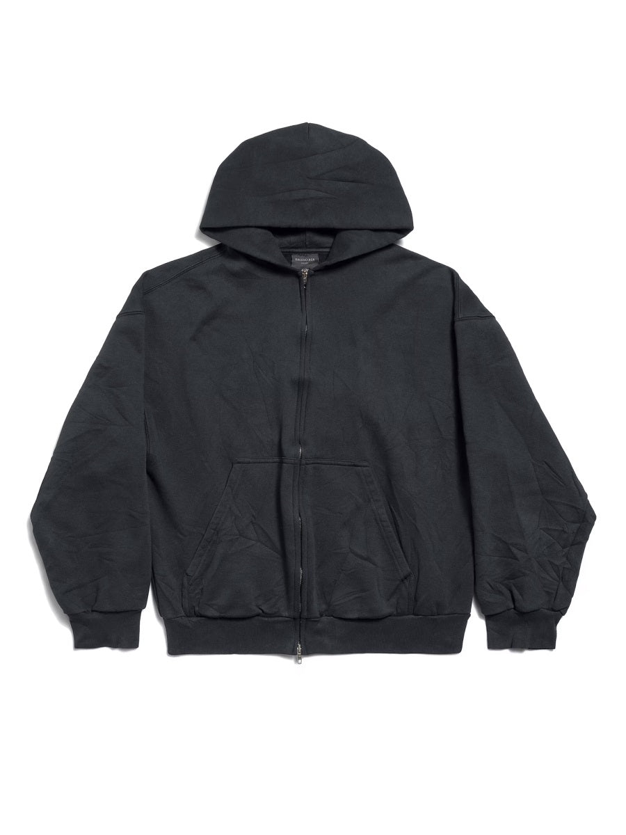 Balenciaga Women "Flipped" Zippered Sweatshirt BALENCIAGA