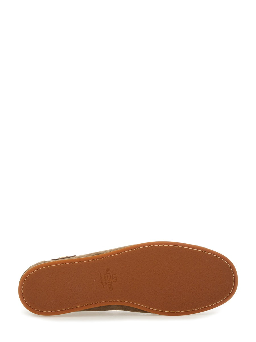 Valentino Garavani Men "Palm Avenue" Boat Moccasin VALENTINO GARAVANI
