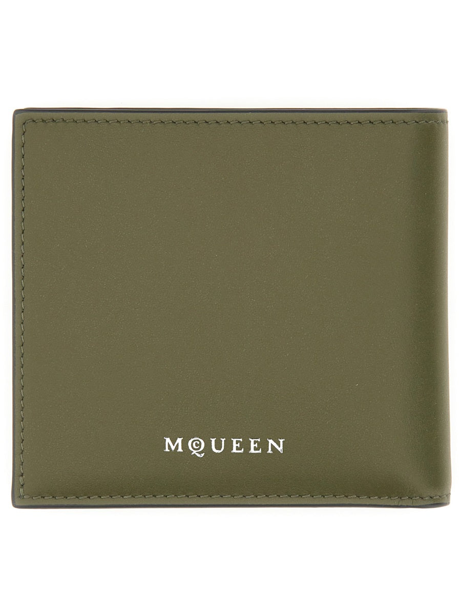 Alexander Mcqueen Men Bifold Wallet "The Skull" ALEXANDER MCQUEEN