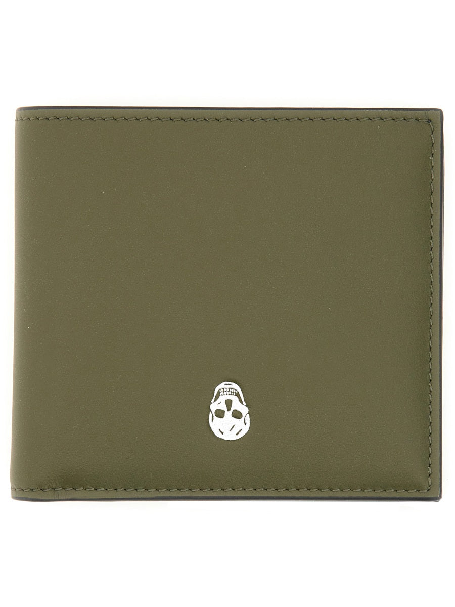 Alexander Mcqueen Men Bifold Wallet "The Skull" ALEXANDER MCQUEEN