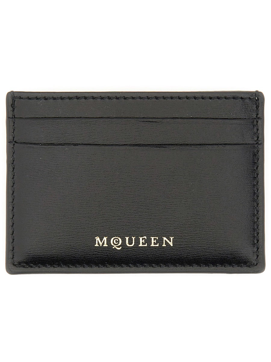Alexander Mcqueen Women Card Holder With Logo ALEXANDER MCQUEEN