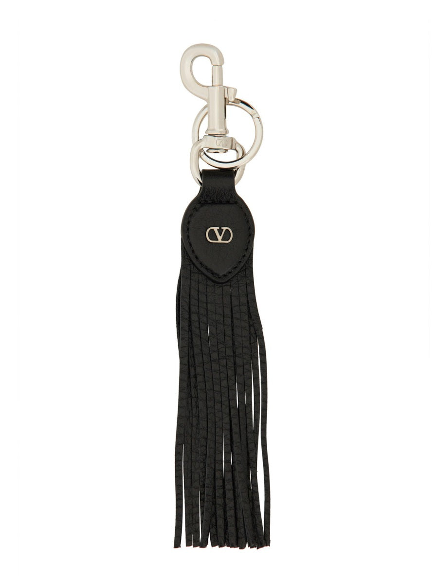 Valentino Garavani Men "Vlogo Signature" Keychain VALENTINO GARAVANI
