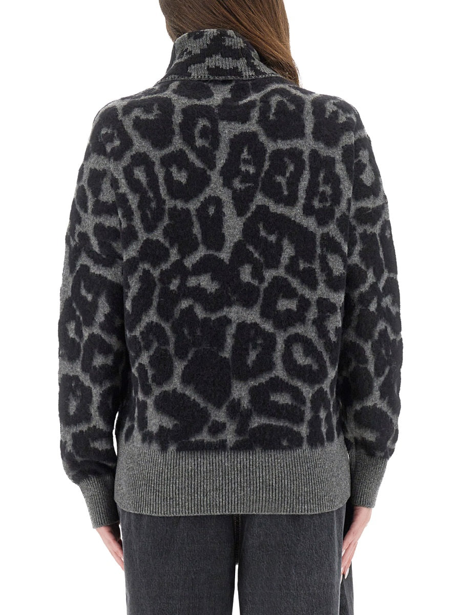 Stella Mccartney Women Wool And Alpaca "Leopard" Sweater STELLA MCCARTNEY